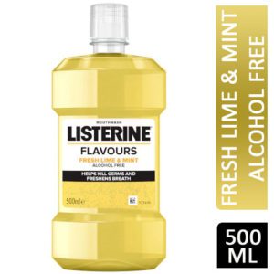 LISTERINE MOUTHWASH LIME & MINT 500ML