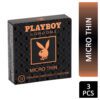 PLAYBOY CONDOMS 3'S MICRO THIN 003