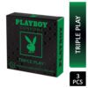 PLAYBOY CONDOMS 3'S TRIPLE PLAY
