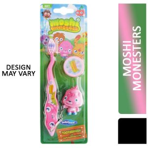 MOSHI MONSTERS KEYCHAIN & TOOTHBRUSH & CAP