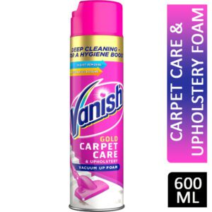 VANISH CARPET & UPHOLSTERY VACUUM FOAM CARE 600ml
