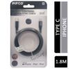 PIFCO TYPE C-LIGHTNING CHARGE / SYNC CABLE 1.8 METRE IPHONE