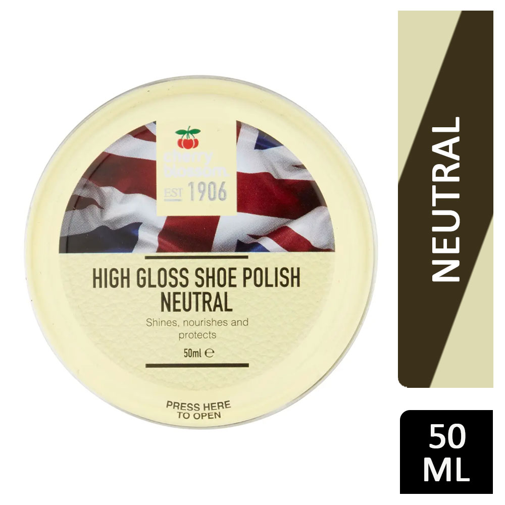 CHERRY BLOSSOM 50ml SHOE POLISH NEUTRAL