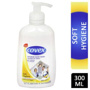 COVEX HAND WASH PUMP 300ML SOFT HYGIENE