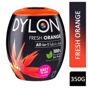 DYLON FABRIC DYE 350G 55 FRESH ORANGE
