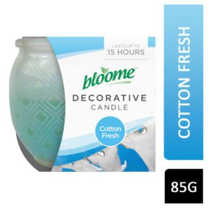 BLOOME SLEEVE CANDLE 85G COTTON FRESH