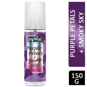 IMPULSE BODY MIST PURPLE PETALS + SMOKY SKY 150ml
