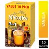 NY COFFEE 3 IN 1 10 SACHETS VANILLA