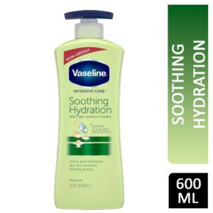 VASELINE INT CARE SOOTHING HYDRATION PUMP LOTION 600ml