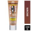 GORILLA FILLER BROWN WOOD FILLER TUBE 330g GF8