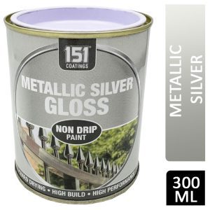 151 METALIC SILVER PAINT 300ml DY061