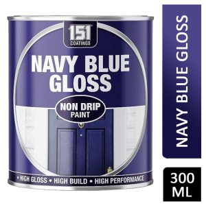 151 NAVY BLUE GLOSS NON-DRIP PAINT 300ml DY057