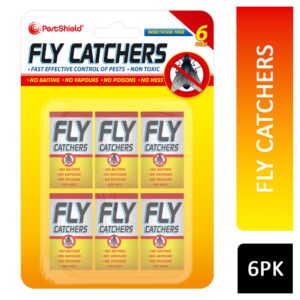 PEST SHIELD FLY CATCHERS 6 p/k PRO1006