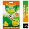 PEST SHIELD MAXI STRENGH CITRONELLA PATCHES 18 p/k