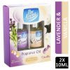 PAN AROMA LAVENDER/VANILLA 10ML FRAGRANCE OIL TWIN
