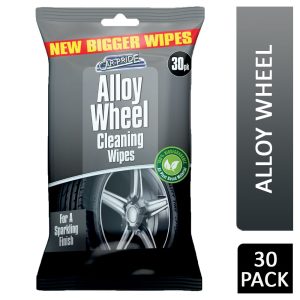 CAR PRIDE ALLOY WHEEL CLEANING WIPES 30P/K BIODEGRADABLE