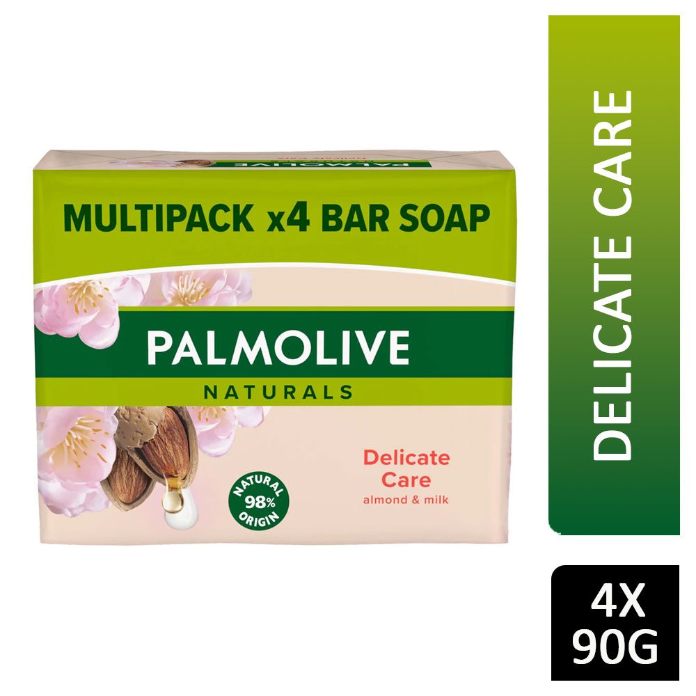 PALMOLIVE SOAP 4p/k 90g DELICATE CARE