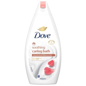 DOVE BATH SOOTHING ALMOND OIL CREAM 450ml