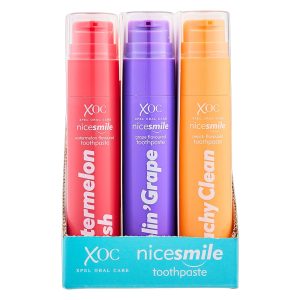 XOC NICESMILE TOOTHPASTE 60ml WATERMELON/GRAPE/PEACH