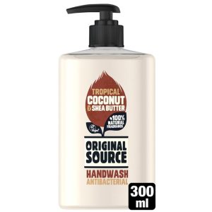 ORIGINAL SOURCE H/WASH COCONUT & SHEA BUTTER 300ml