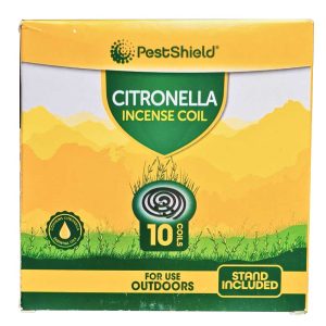 CITRONELLA INCENSE COIL 10's PESTSHIELD