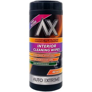 AUTO EXTREME INTERIOR CLEANING WIPES GLOSS 40PK