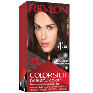 REVLON COLORSILK BLACK BROWN 20