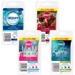 AIRPURE WAX MELTS OPTION 38 (AC/MW/SR/IQ) EX FILL