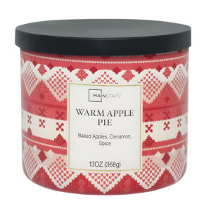 MAINSTAYS WARM APPLE PIE CANDLE 368G