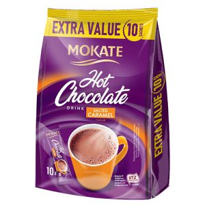 MOKATE HOT CHOCOLATE SALTED CARAMEL 10'S