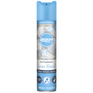 AIRPURE AIR FRESHENER 300ML LINEN ROOM