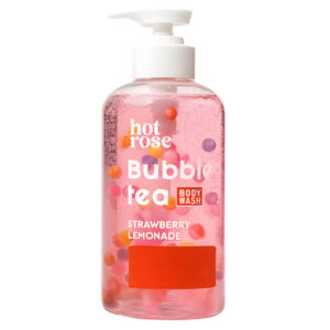 HOT ROSE BUBBLE TEA BODY WASH STRAWBERRY LEMONADE 500ML