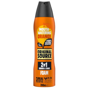 ORIGINAL SOURCE 2 IN 1 SHOWER GEL ORANGE TIN 200ml